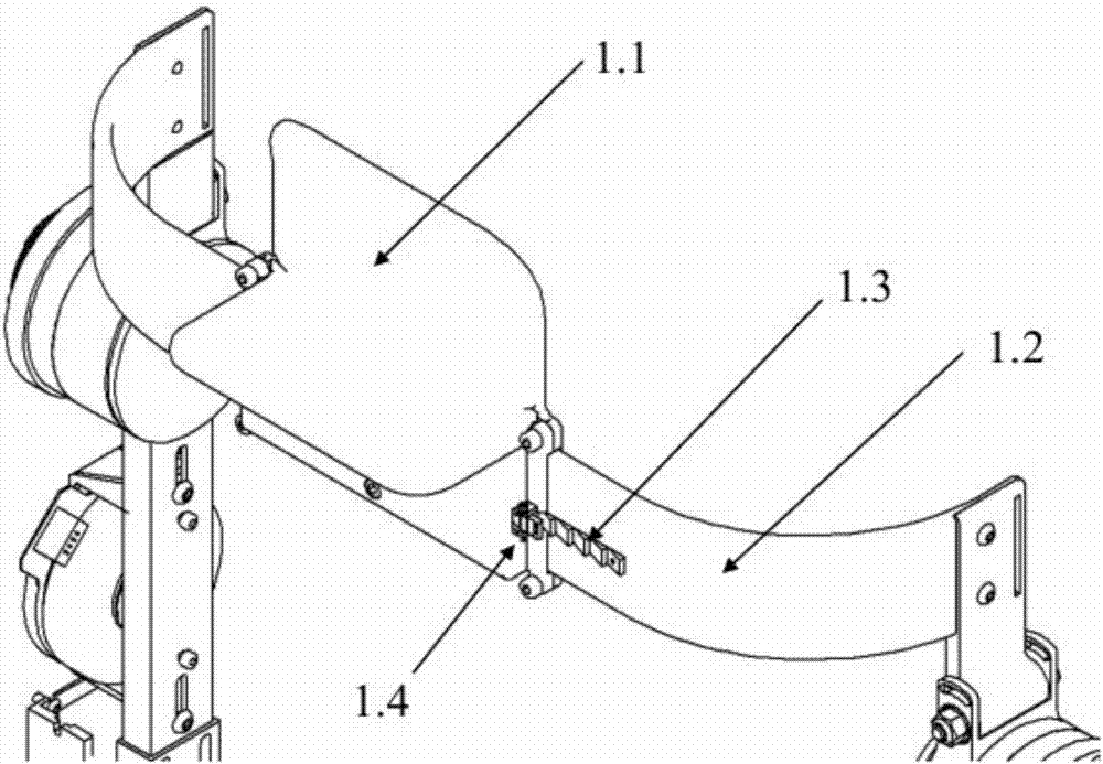 Wearable lower-limb rehabilitation walking aid mechanical device