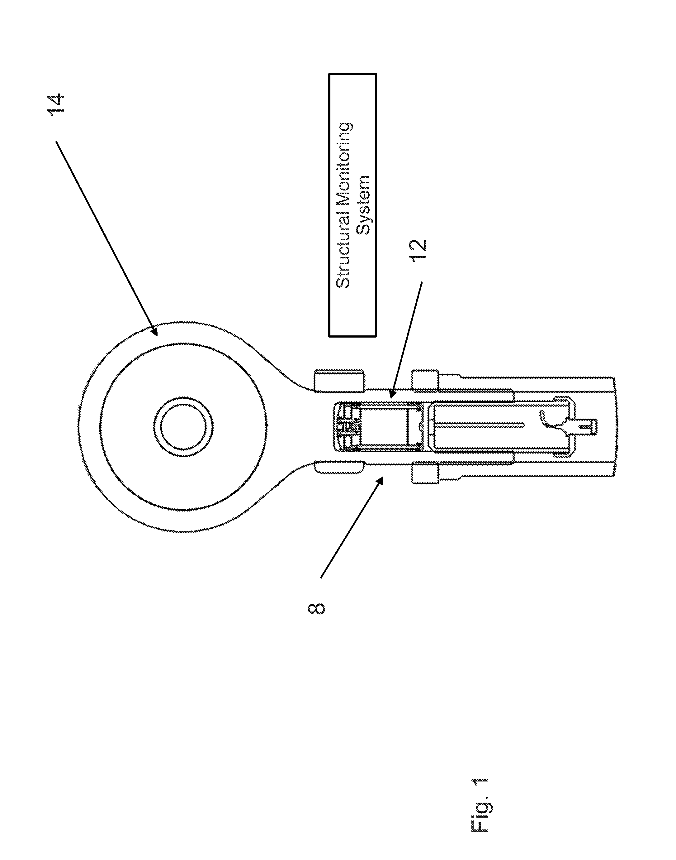 Internal structural monitoring system