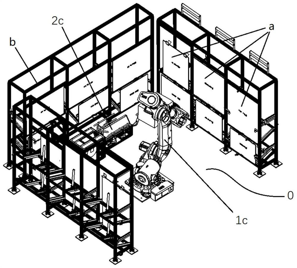 Bottom sealing system of carton opening machine