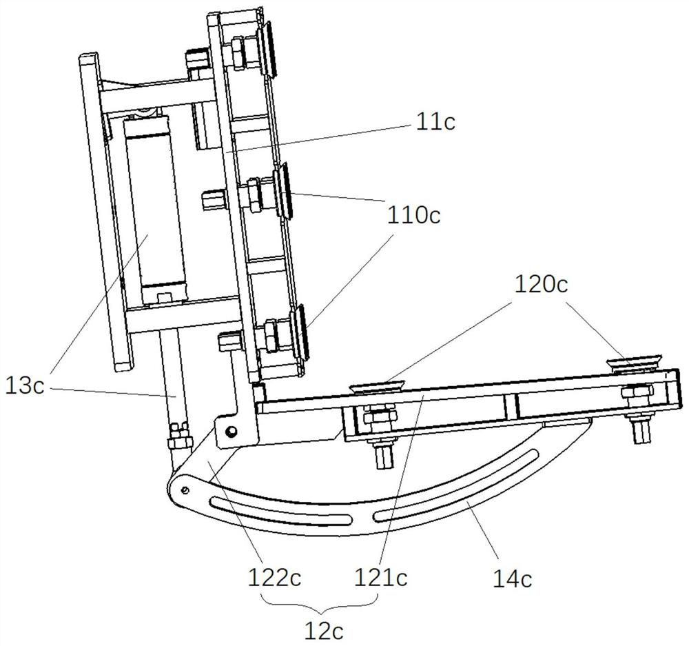 Bottom sealing system of carton opening machine