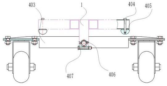 Special intelligent logistics vehicle for workshop