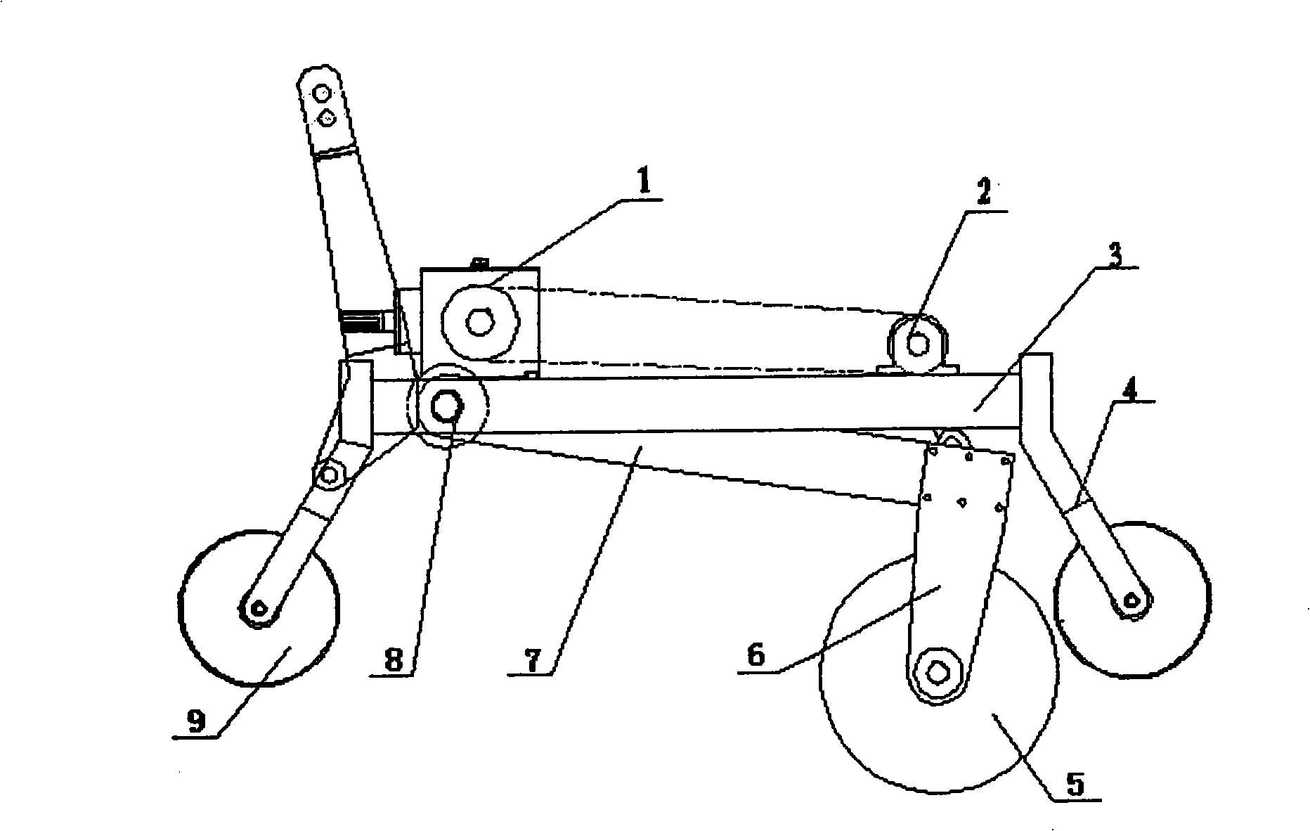 Slot machine for cutting grass through vibration