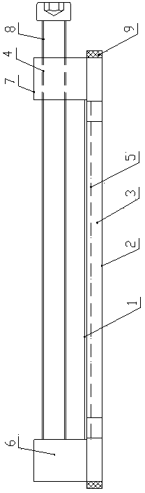 Spot welding fiber bragg grating strain sensor and installation method thereof