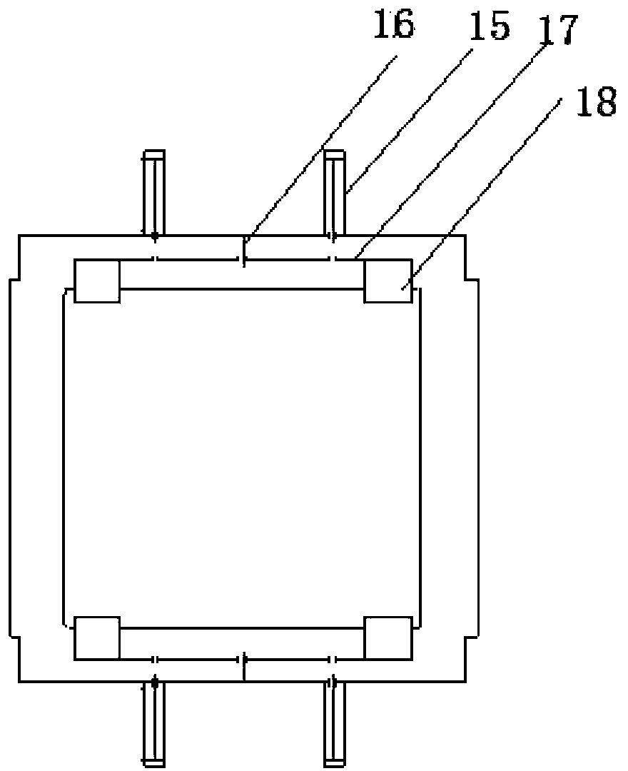 Fully-sealed airflow cracking and automatic receiving integrated device