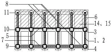 Truss type retaining wall