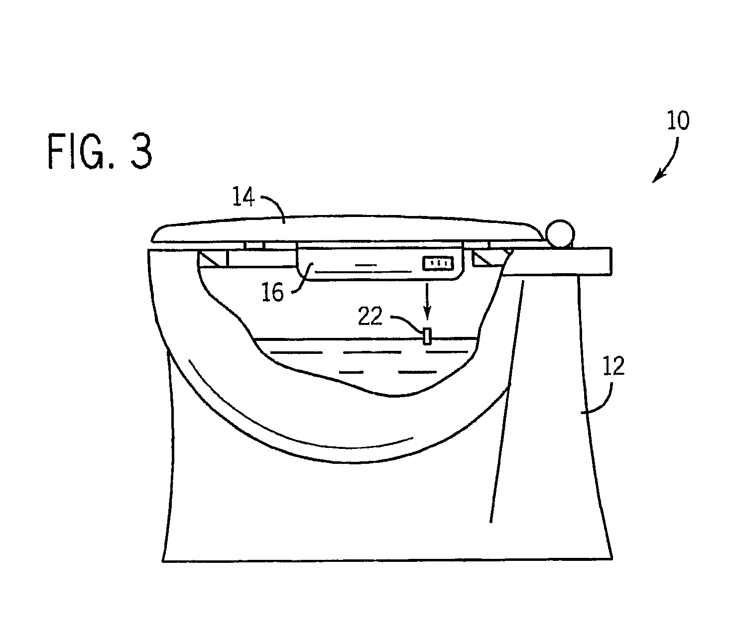 Toilet bowl treating assembly