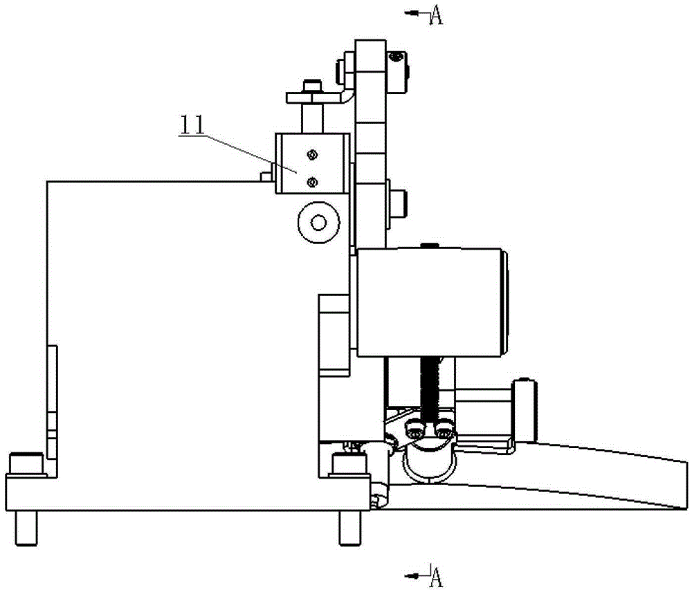 Cotton web bundling mechanism of intelligent comber