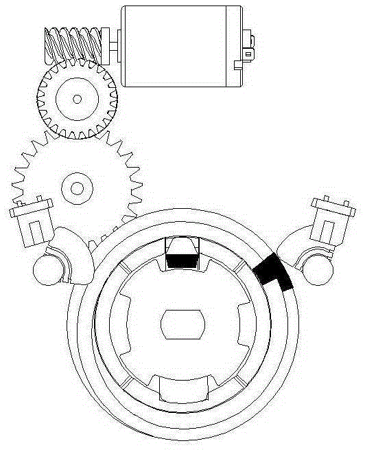 Lock state reminding device