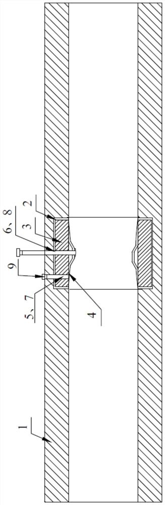 Venturi tube with adjustable throat diameter for current-limiting test