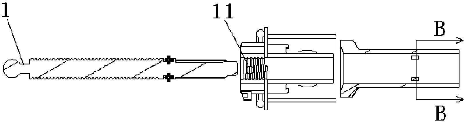 Light-regulating structure of automobile headlamp