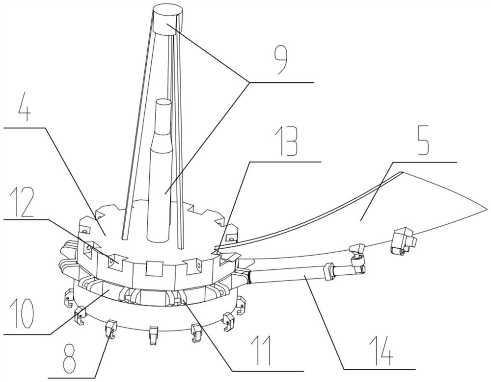 Large vehicle-mounted parabolic antenna capable of being folded and unfolded repeatedly