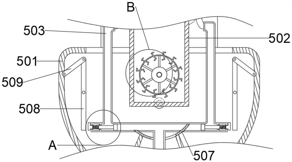 Agricultural soil pollution treatment device