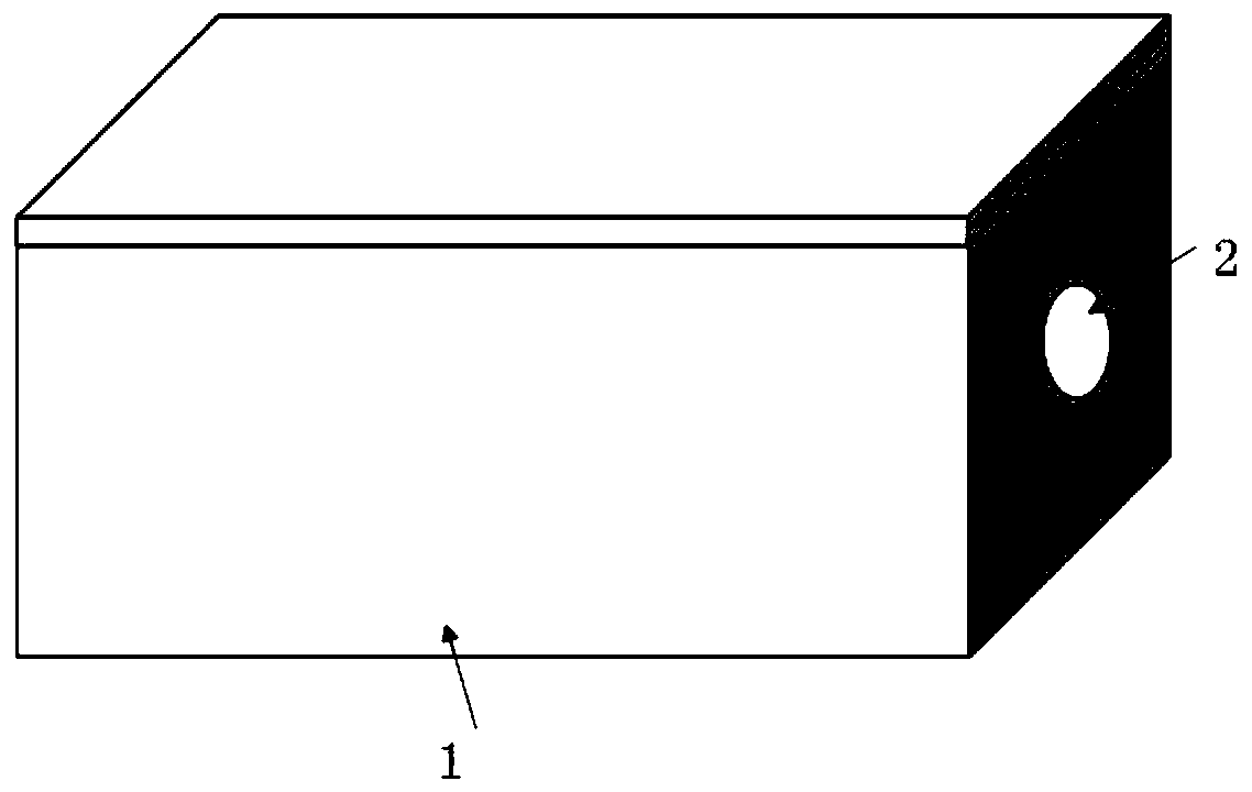 Multi-field coupled visualization coal and gas delayed outburst test device