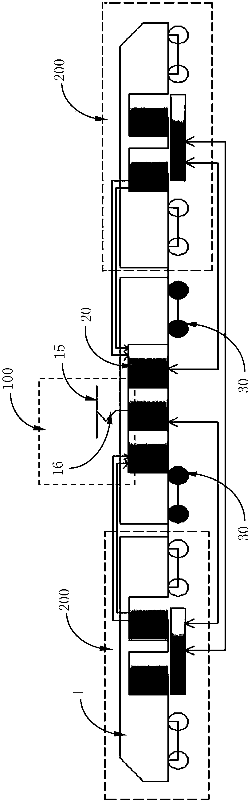 Railway engineering machine hybrid power source switching system