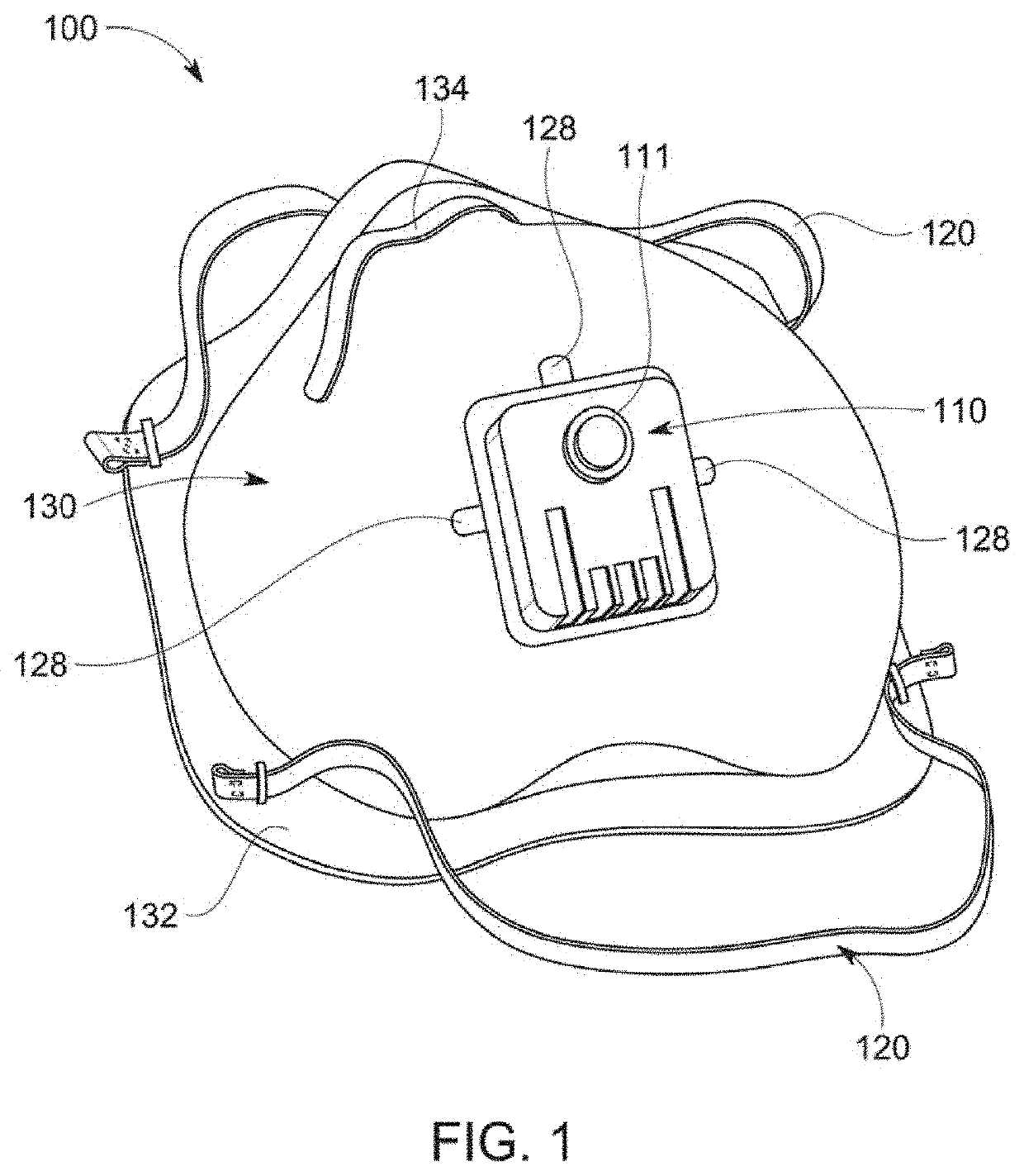 Anti-microbial, disinfection chamber respiratory face mask/shield