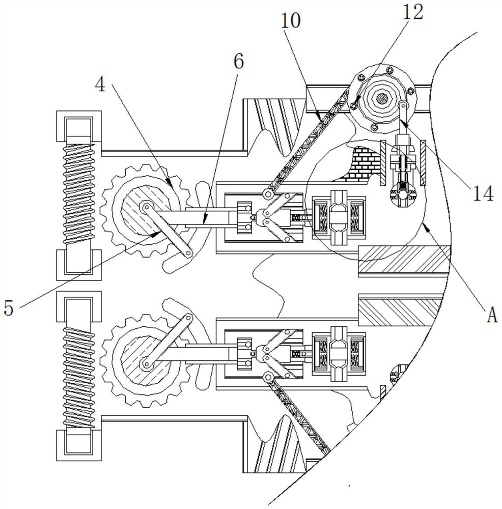 Metal plate intelligent stamping equipment capable of avoiding edge folding