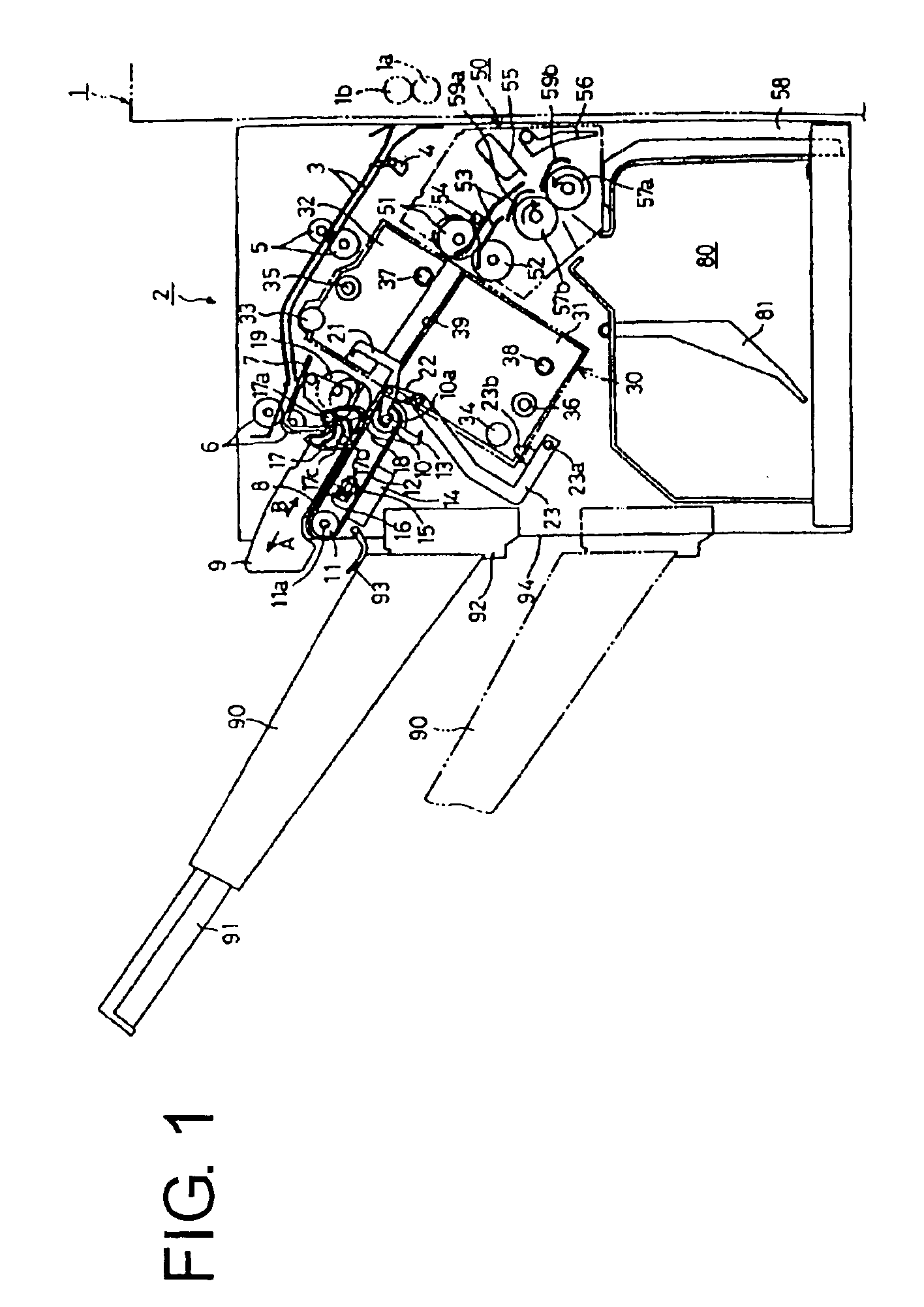 Sheet post-processing device and image forming apparatus having the same