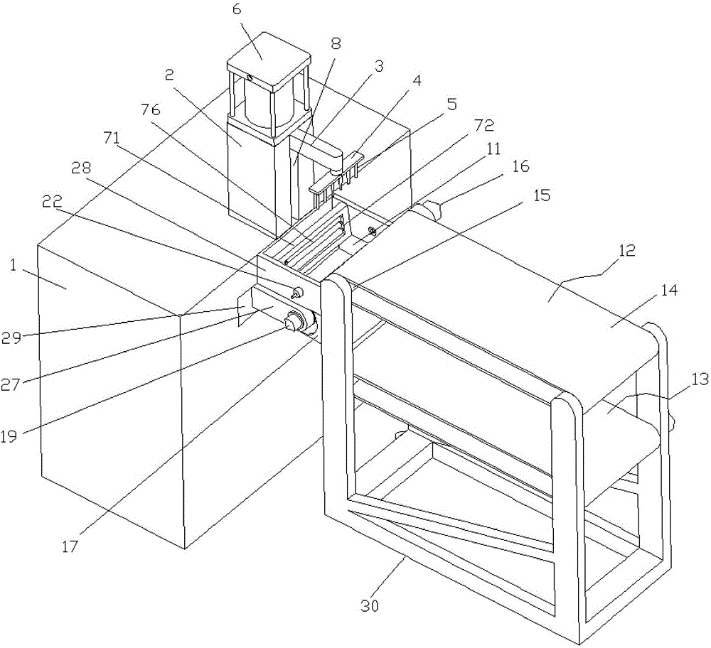 Full-automatic edible fungus culture stick perforating device