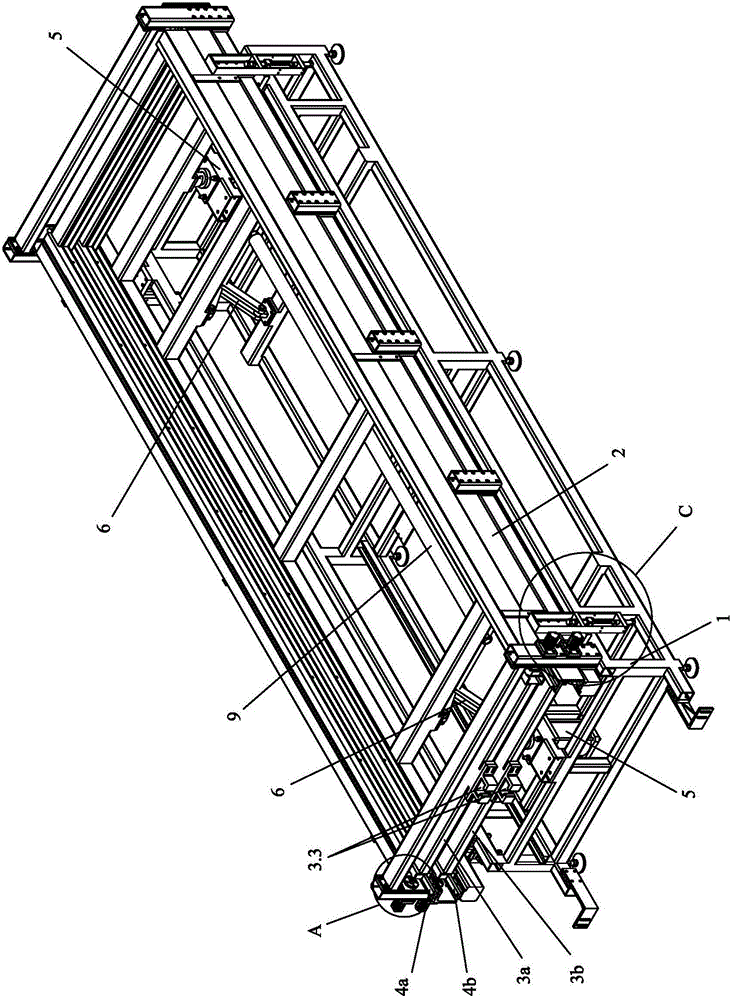 Double-layer lifting workbench