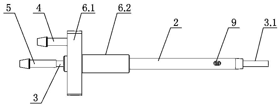 Sleeve needle suitable for magnetic bead washing system