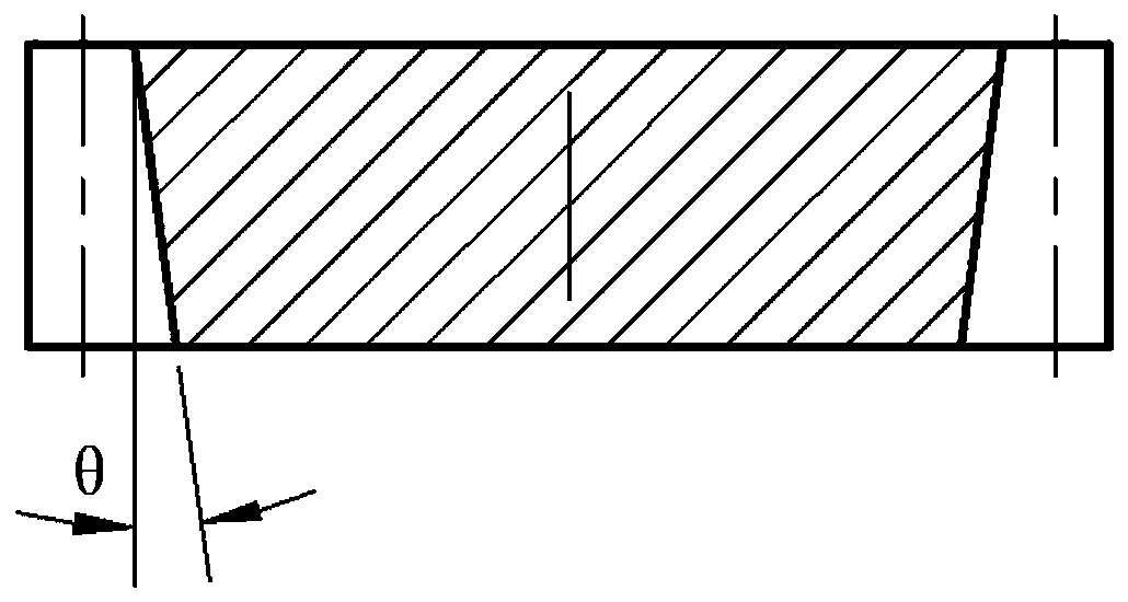 Method for machining reverse bevel gear by variable pressure angle hobbing cutter