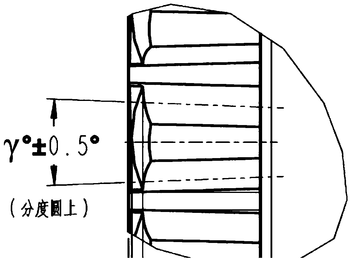 Method for machining reverse bevel gear by variable pressure angle hobbing cutter