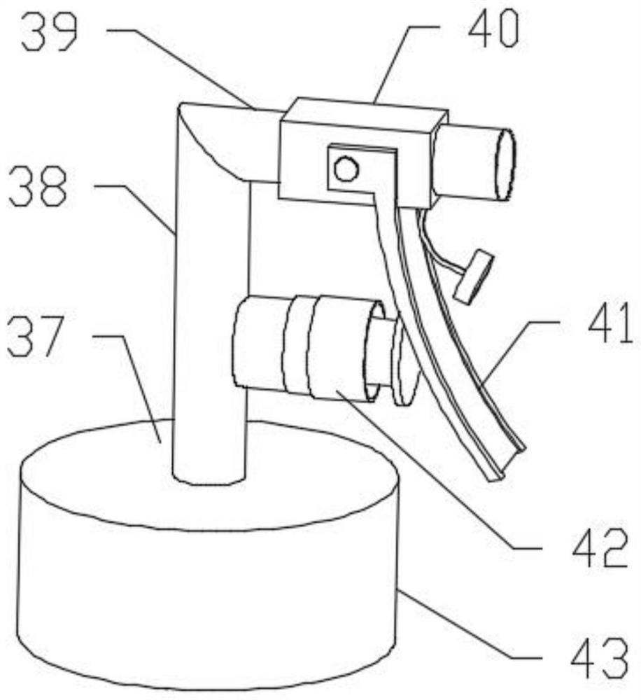 Continuous pressing seat assembly taking and transferring device for automatic production of flusher