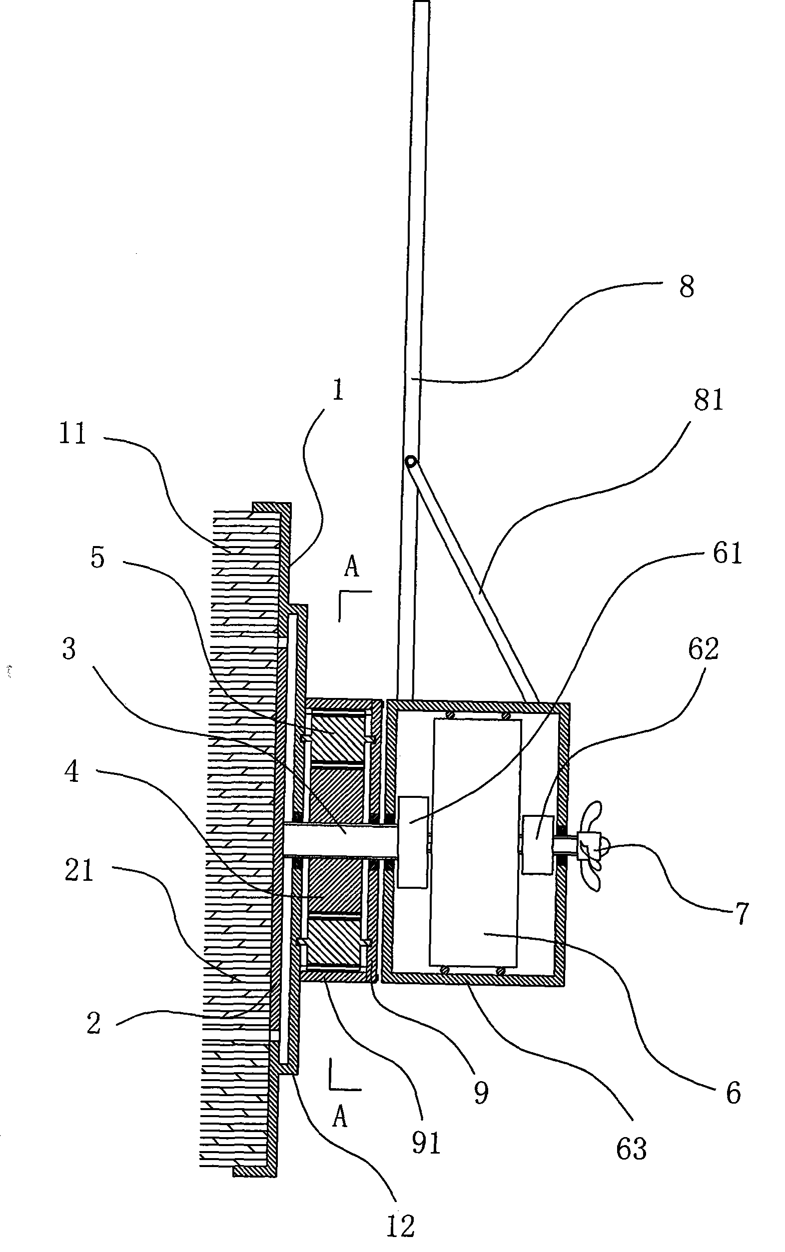 Net clothing cleaning machine