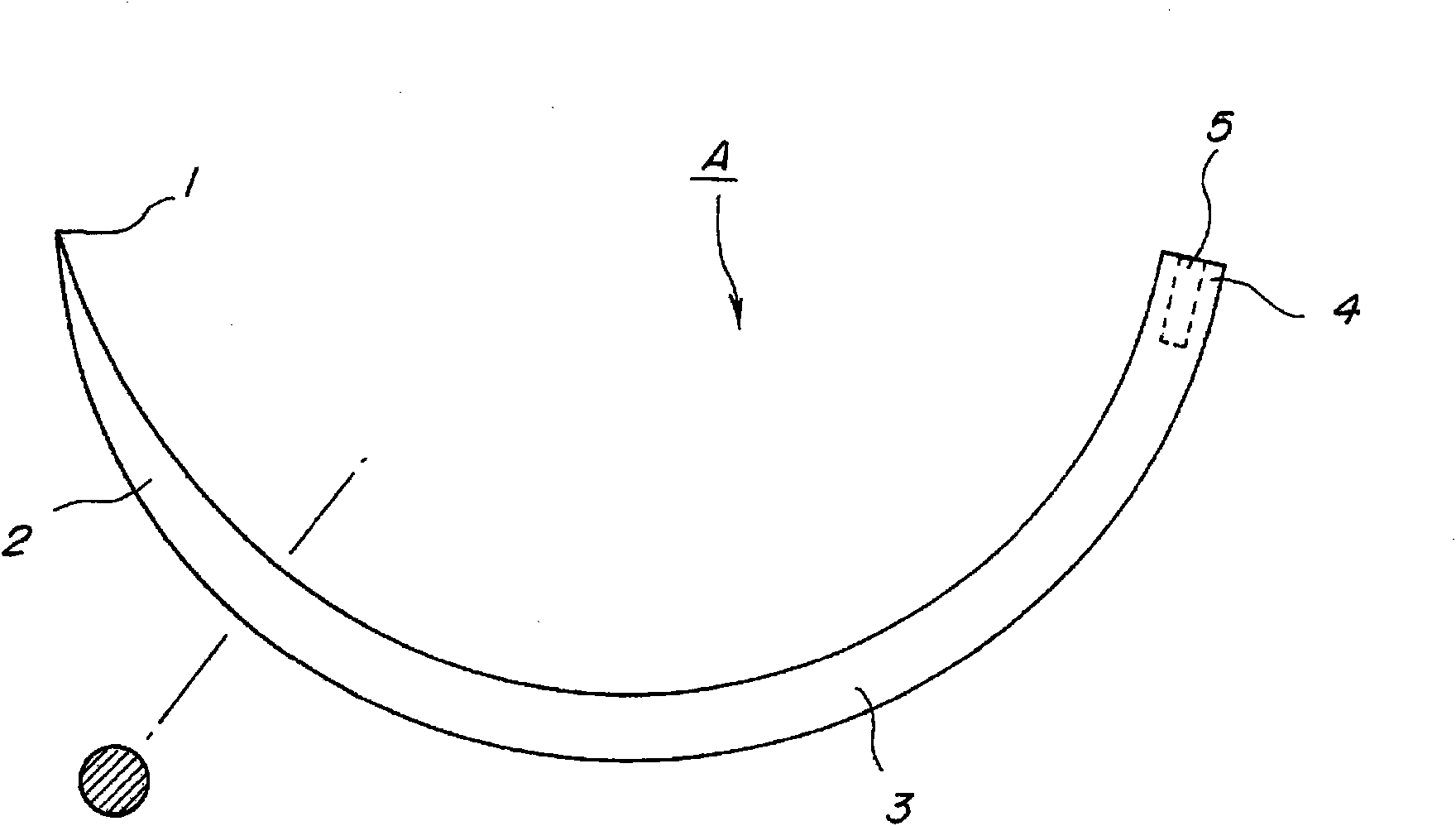 Medical suturing needle