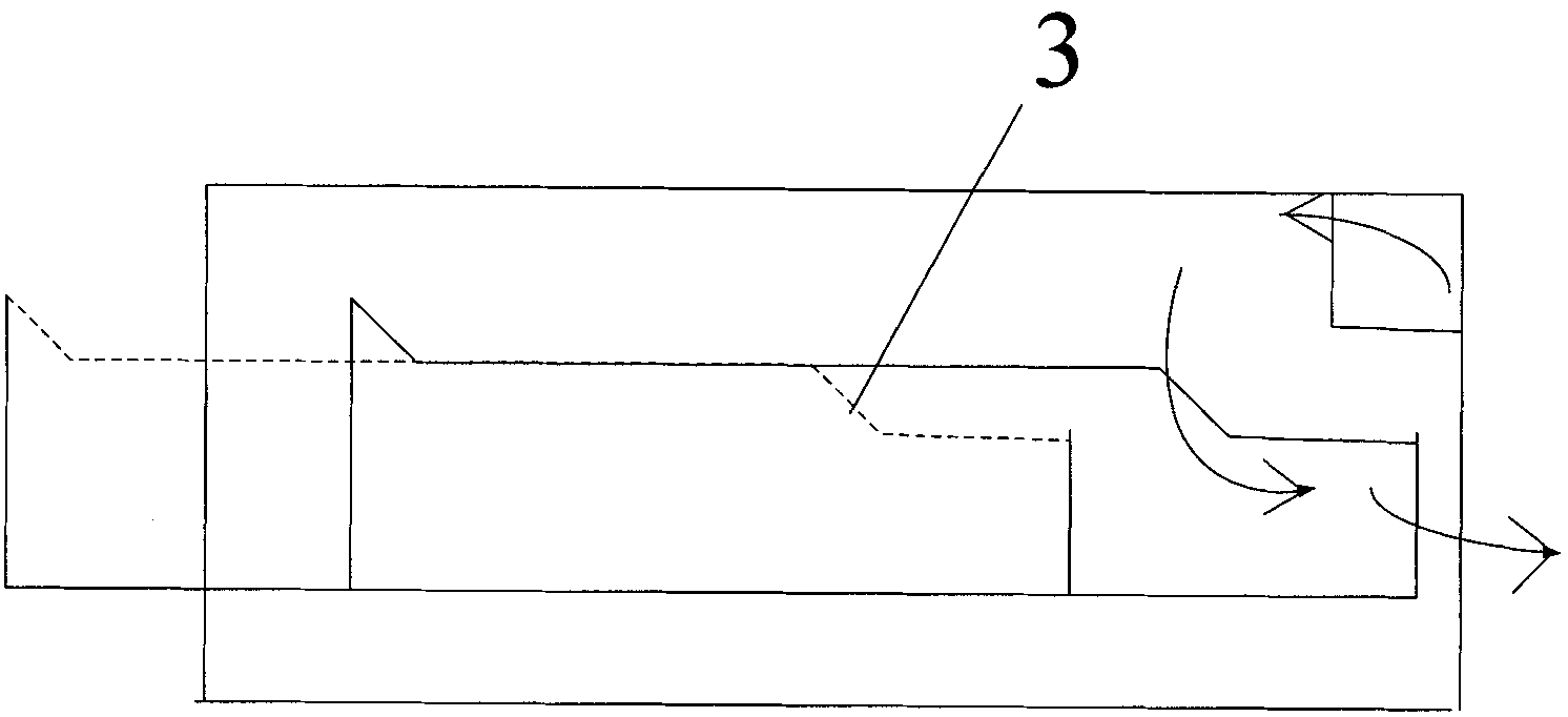 Air duct device of drawer type storeroom and refrigerator comprising same