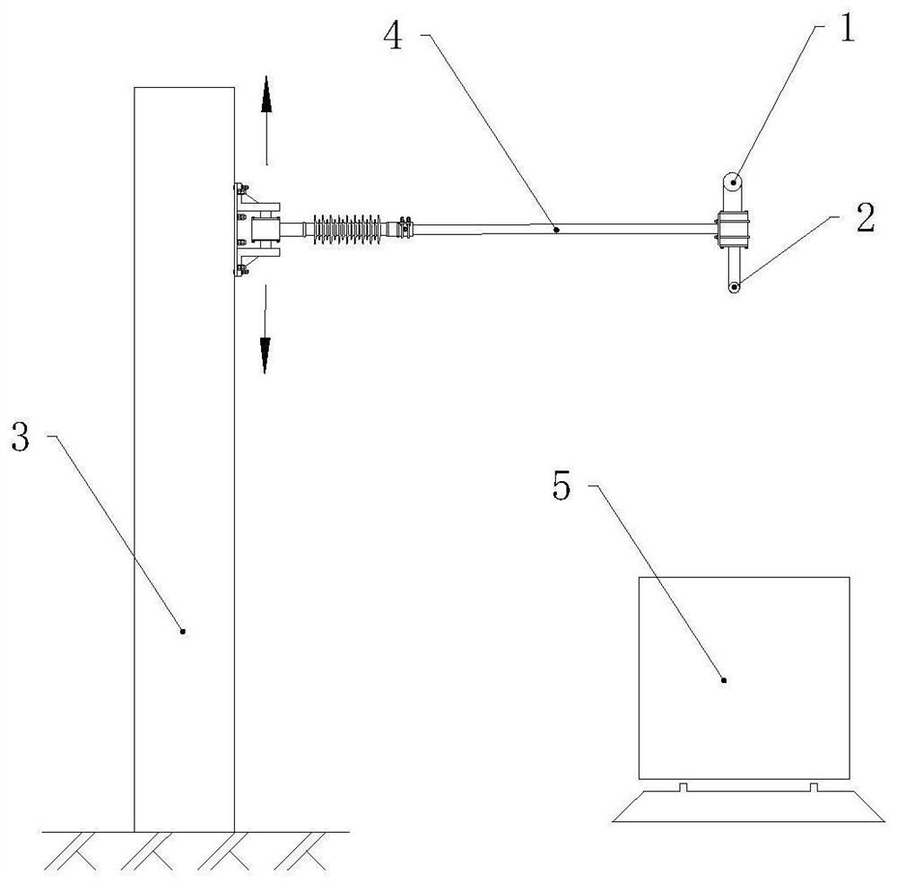 Lifting type mobile contact net supporting device, mobile contact net and operation method