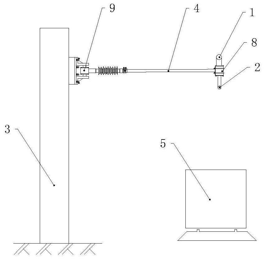 Lifting type mobile contact net supporting device, mobile contact net and operation method