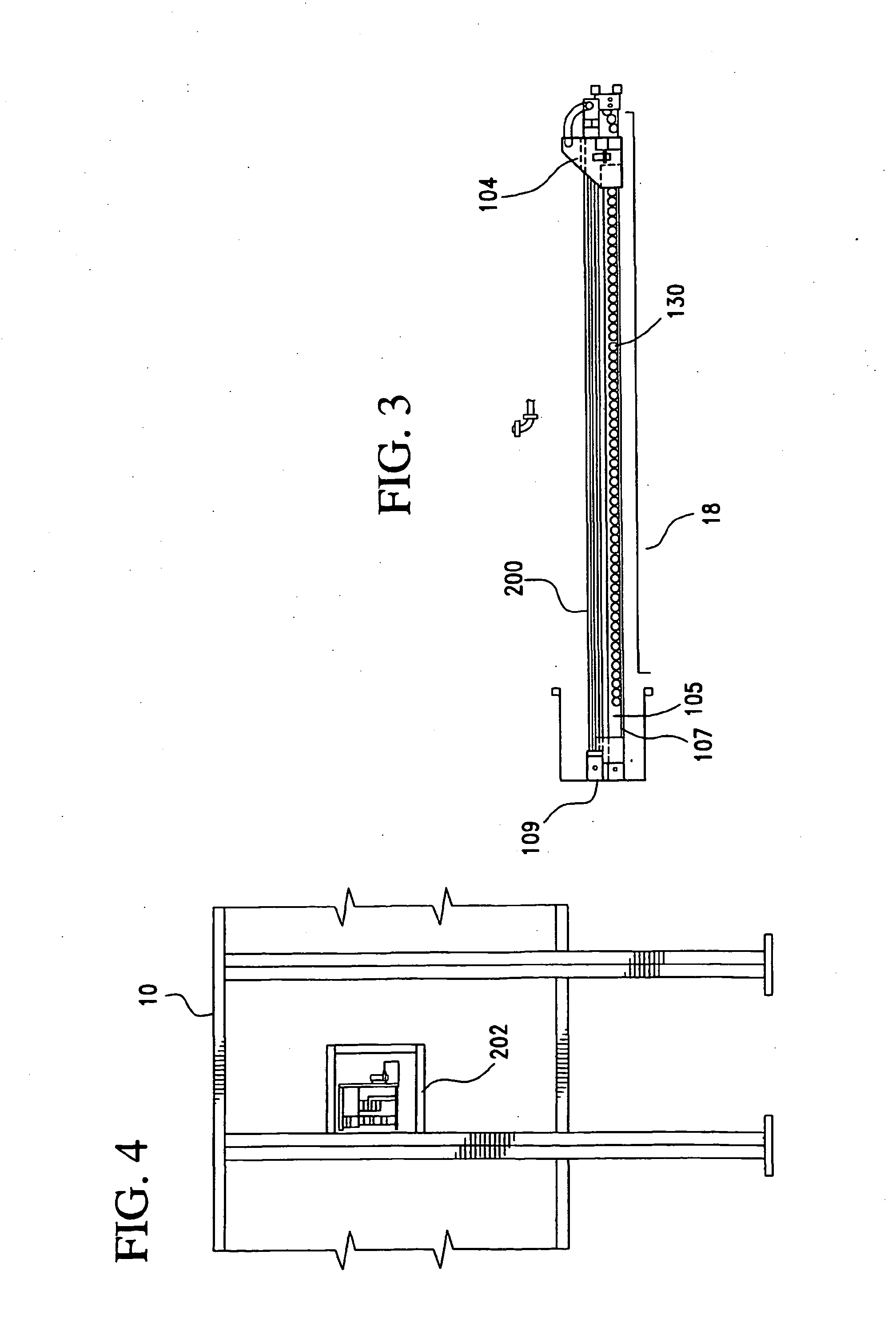 Traversing measurement system for a dryer and associated method