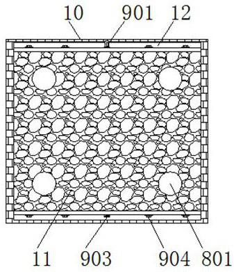 Composite plastic microbubble plate building outer wall fireproof heat preservation system