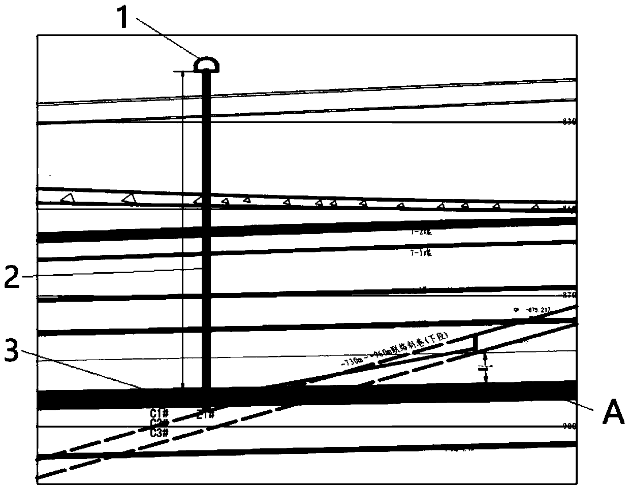 Rock cross-cut coal uncovering high-pressure hydraulic flushing comprehensive permeability enhancement method