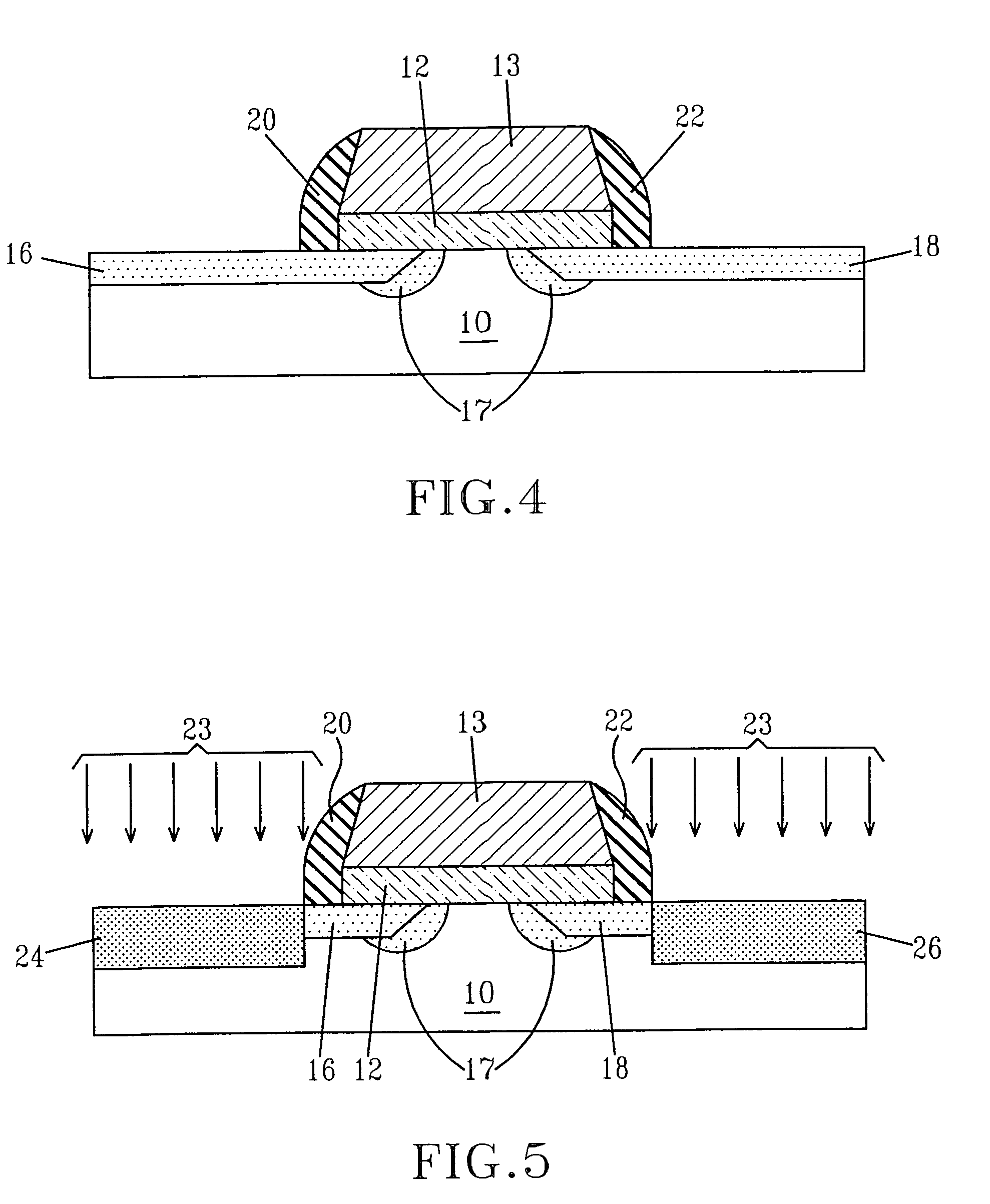 MOSFET with high angle sidewall gate and contacts for reduced miller capacitance