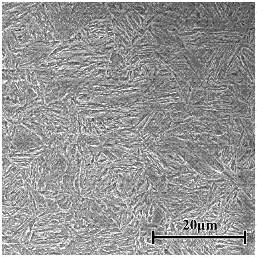 Low alloy high tenacity Q-P-T wear-resistant steel plate and manufacturing method thereof