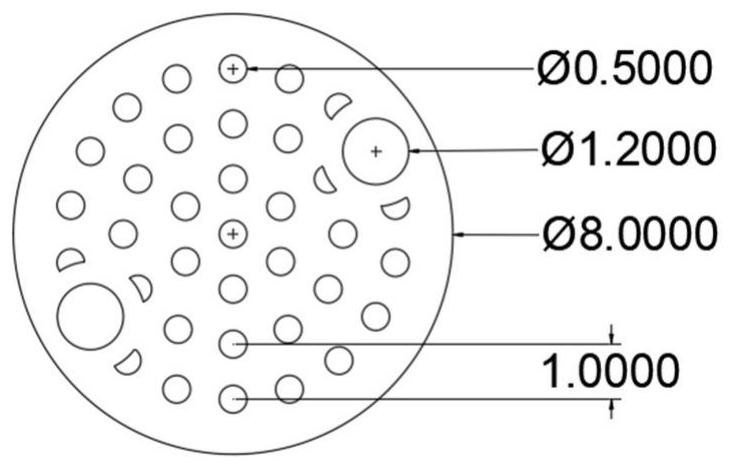 Bioactive degradable magnesium alloy guided bone regeneration membrane and processing method of dense holes of bioactive degradable magnesium alloy guided bone regeneration membrane