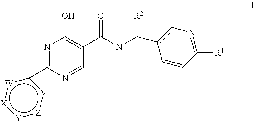 Substituted 4-hydroxypyrimidine-5-carboxamides