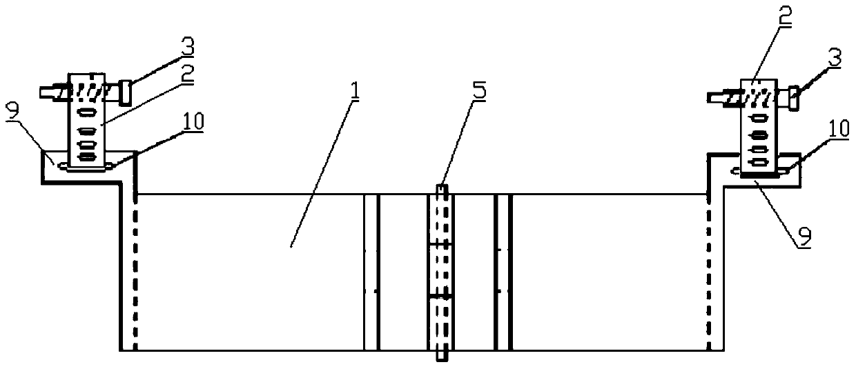 Quick fixing device for low-voltage conducting wire, and using method