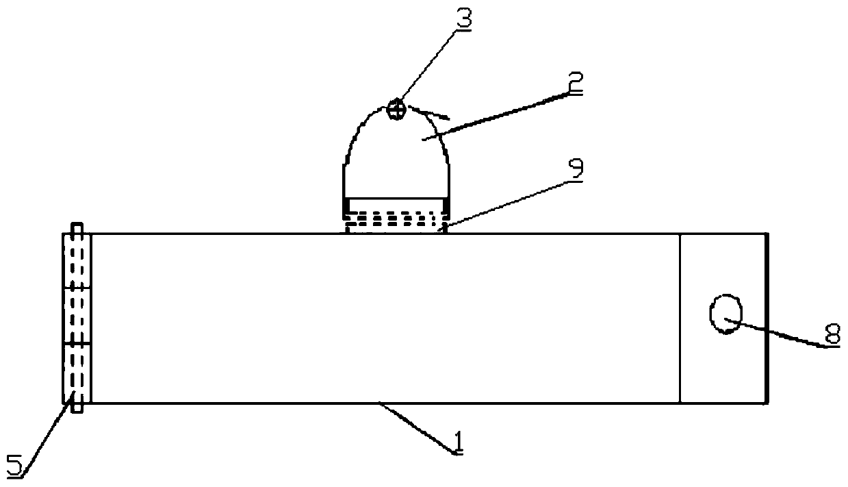 Quick fixing device for low-voltage conducting wire, and using method