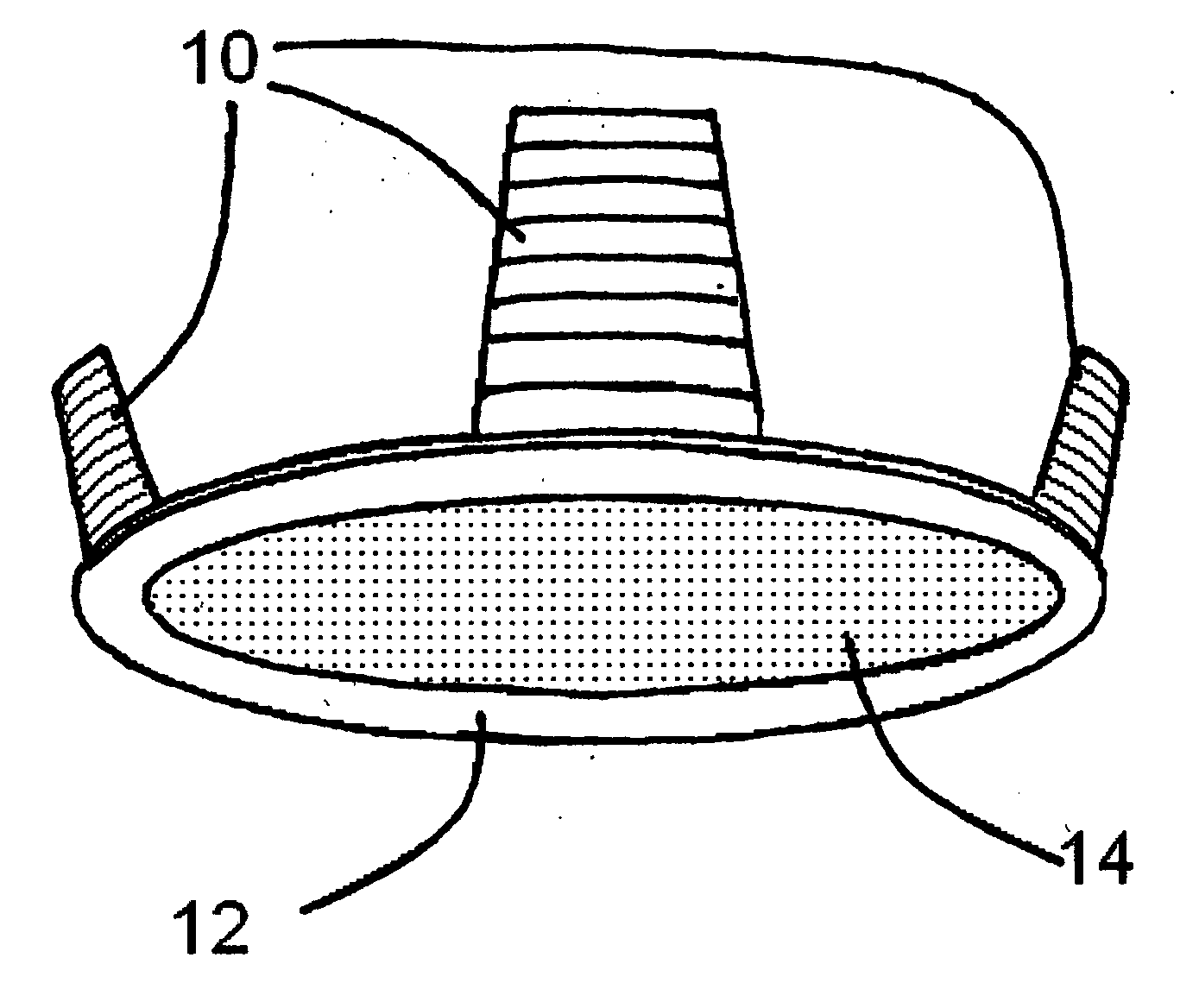 Sealed cover for recessed lighting fixture