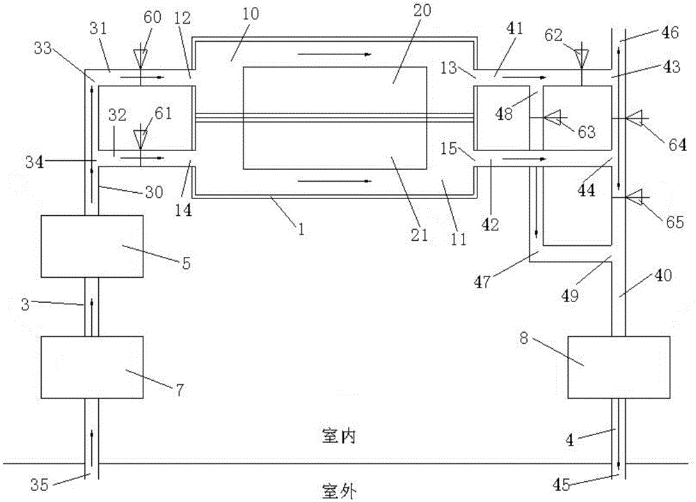 Electronic refrigeration auxiliary heating device and fan system