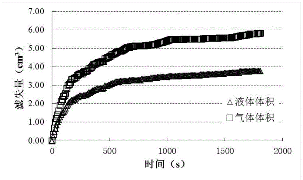 High temperature and high pressure foam liquid dynamic fluid loss detection system and its detection method