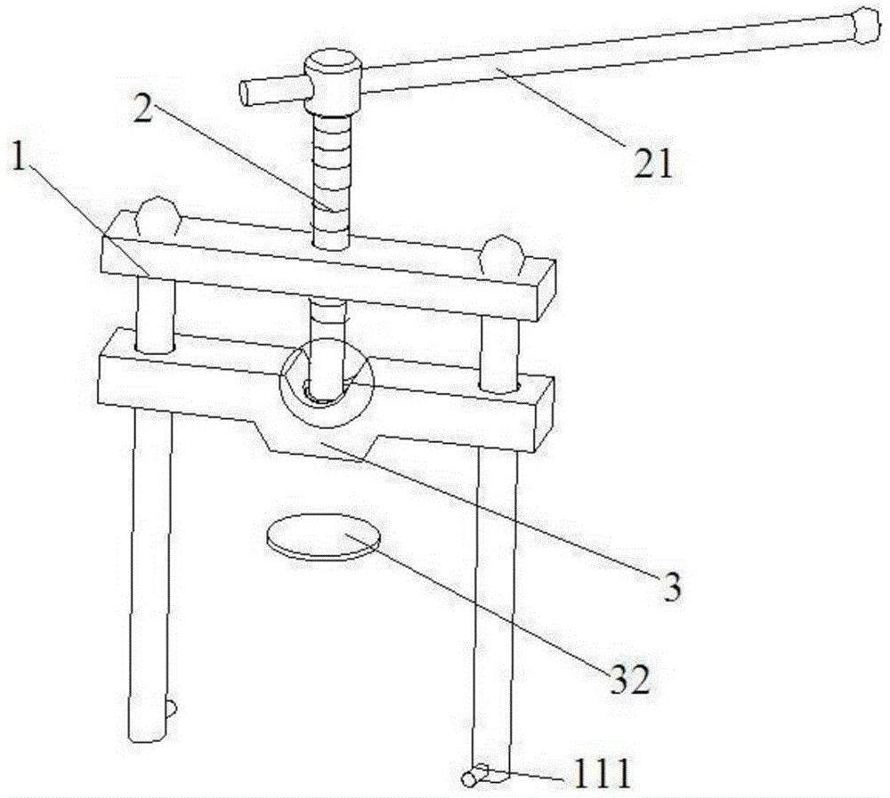 Sand mold and sand core inner movable block drafting device