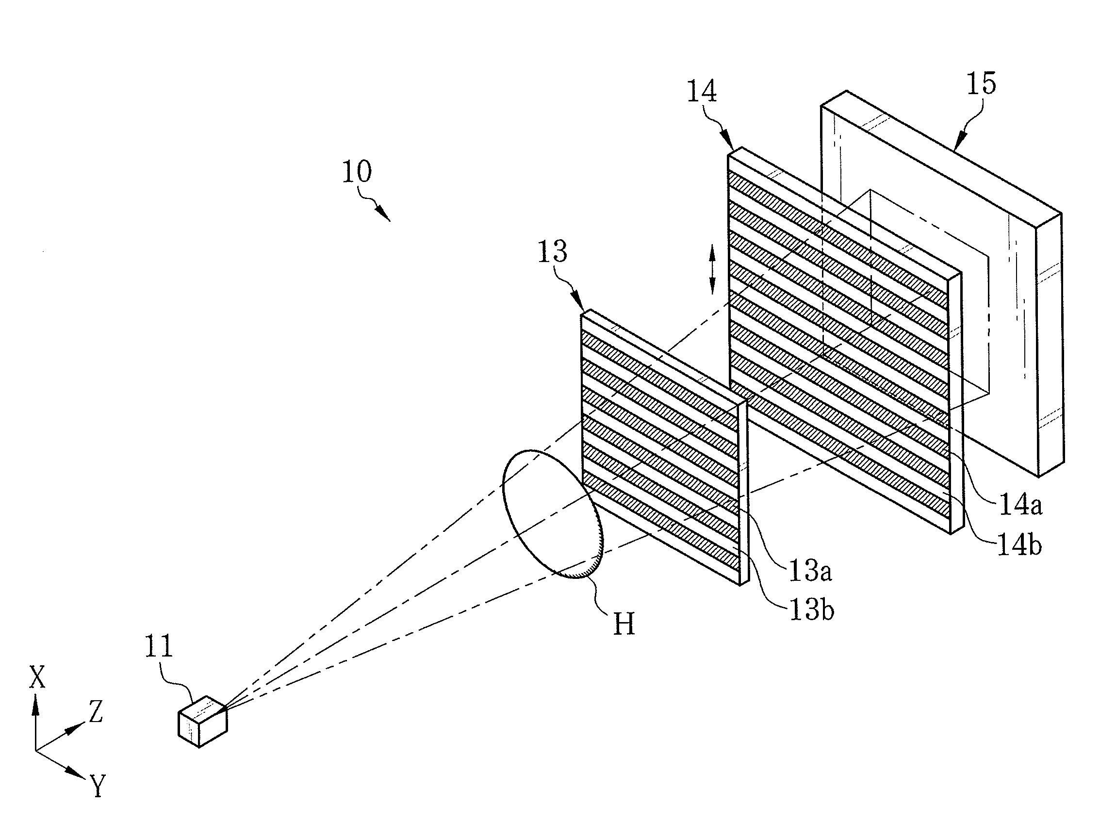 Grid for radiography and manufacturing method thereof, and radiation imaging system