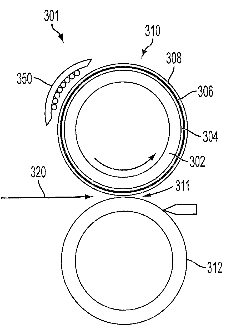 Nanomaterial heating element for fusing applications