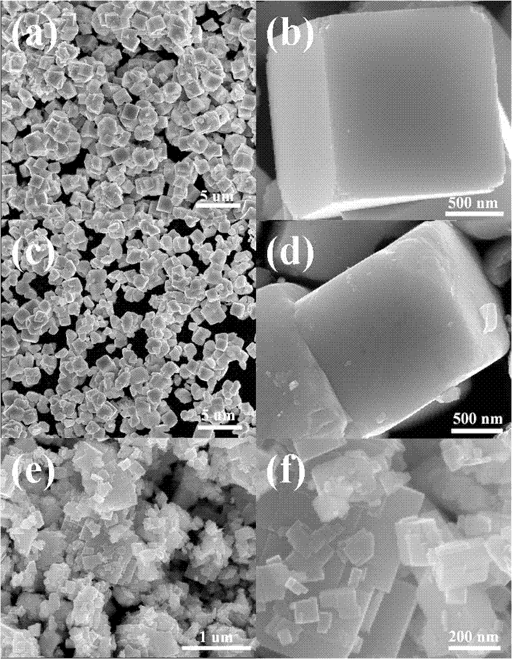 Method for preparing tungsten trioxide crystals with controllable growth of crystal surfaces