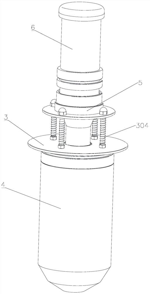 A dust-proof powder funnel