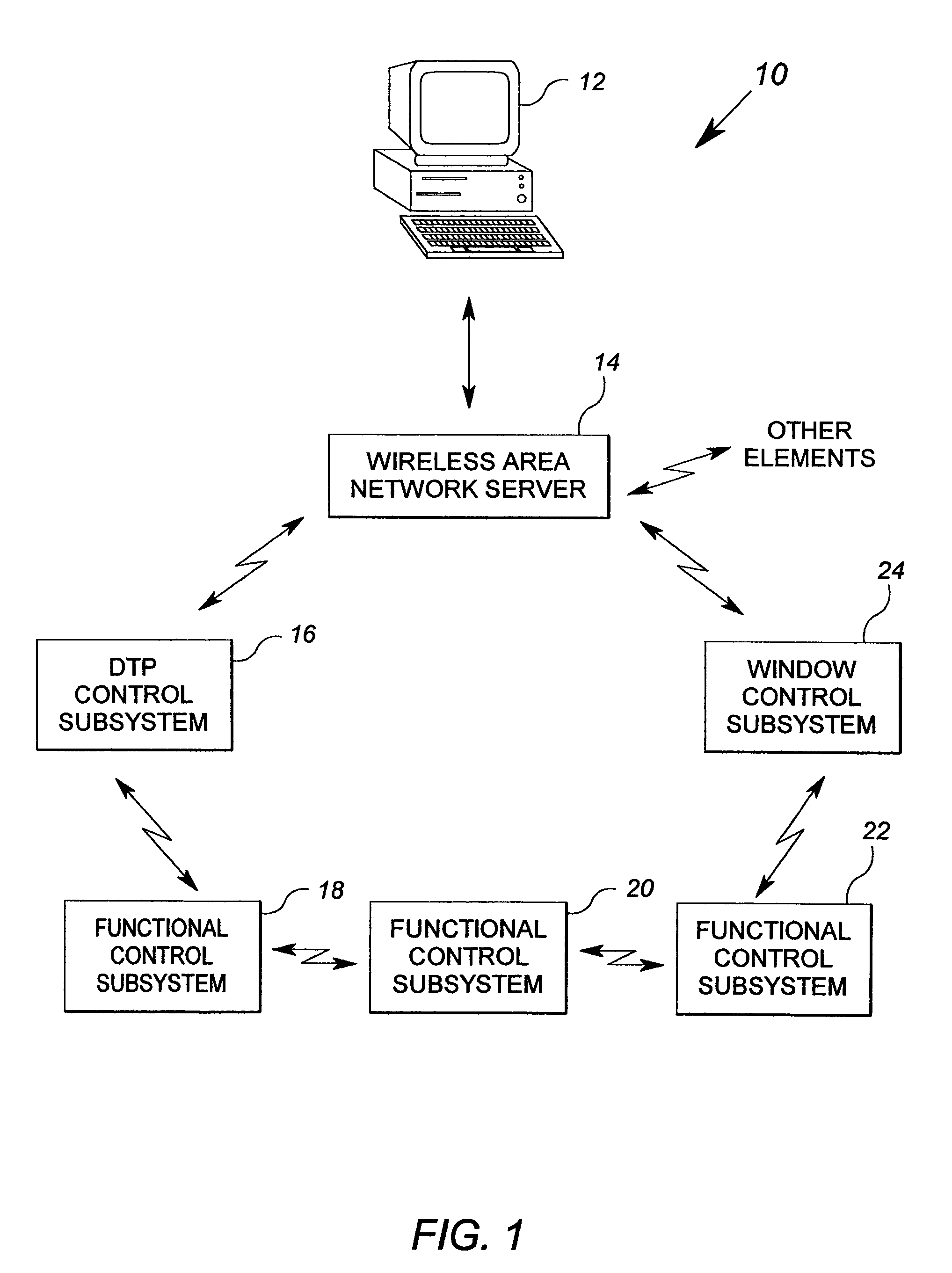 Method and apparatus for graphical display of a condition in a building system with a mobile display unit